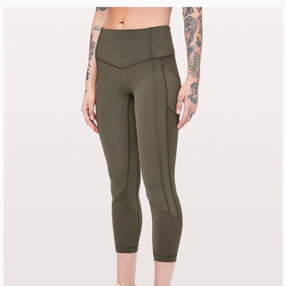 All The Right Places Crop II  LULULEMON